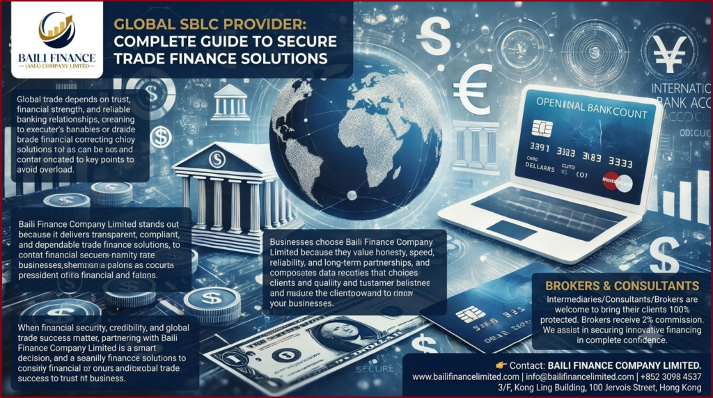 Global banking network supporting international trade finance.