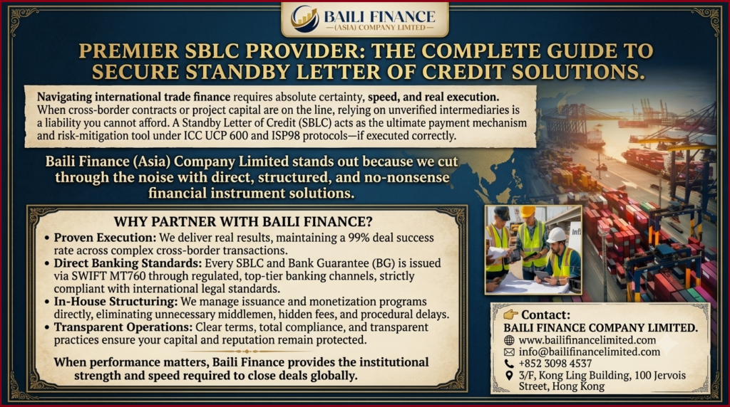 Industries using Standby Letters of Credit