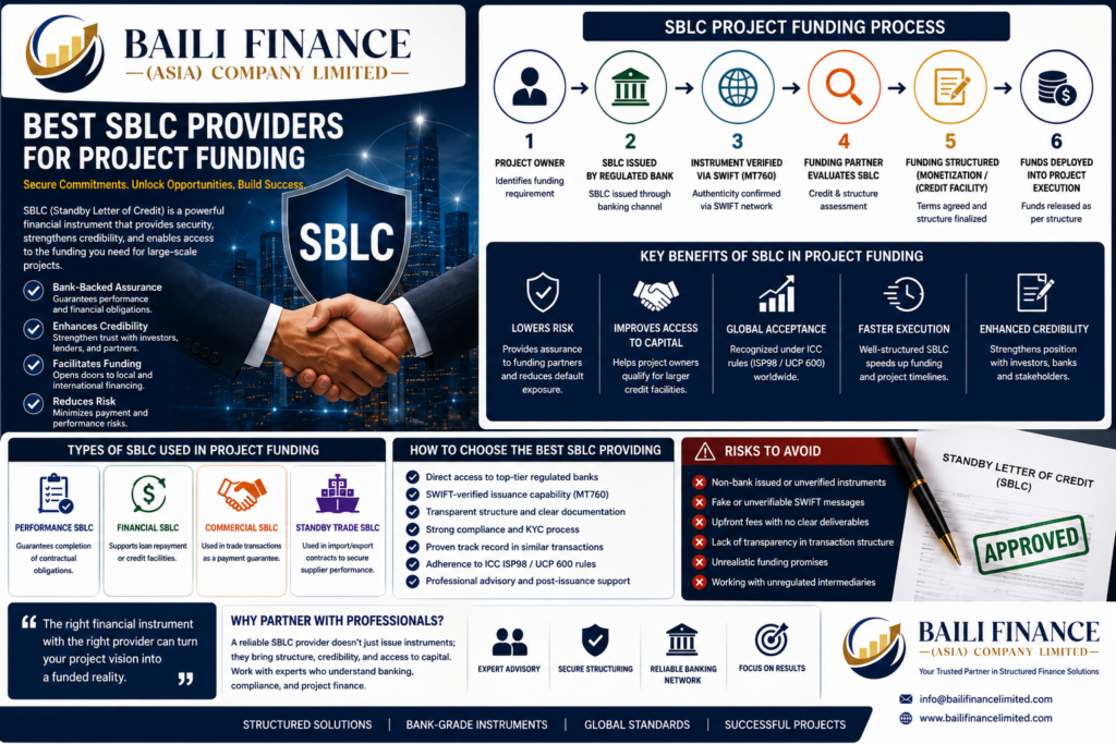 SBLC project funding process flow