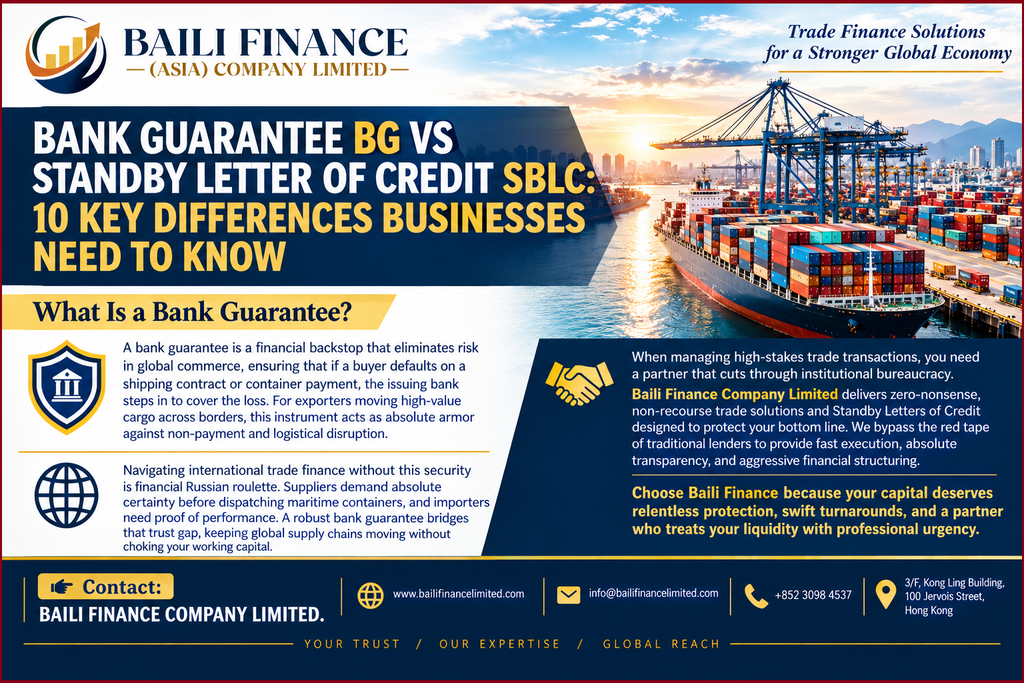 Bank guarantee and international trade finance