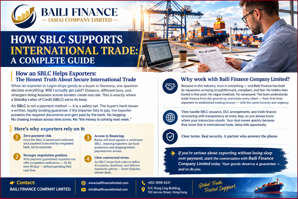 International importer and exporter agreeing on secure trade terms
