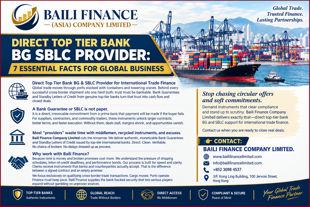 Cargo containers and port cranes representing international trade and trade finance.